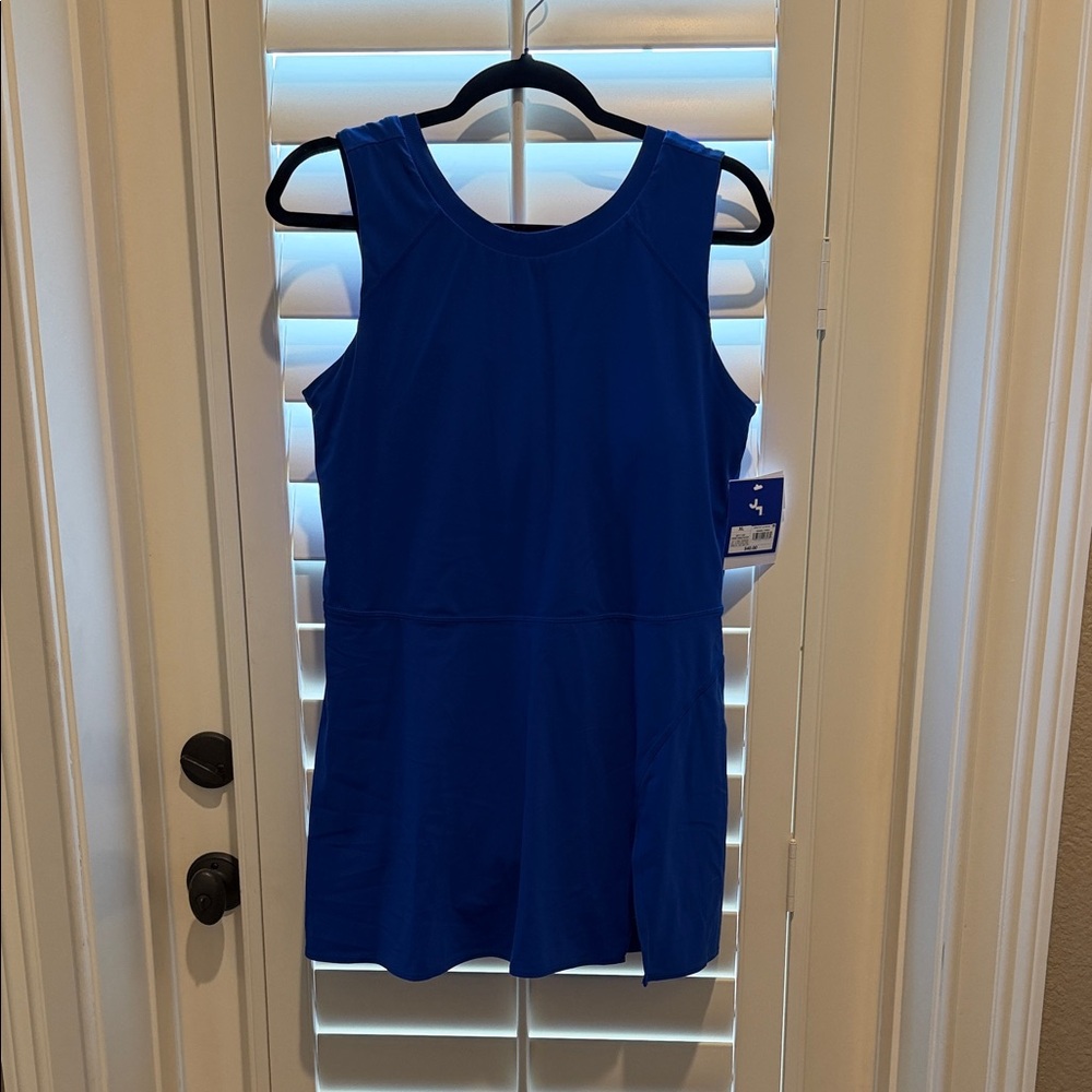 NWT Joy Lab Royal Blue Athletic Dress with Shorts - XL